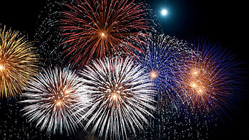Fireworks, Celebration HD wallpaper