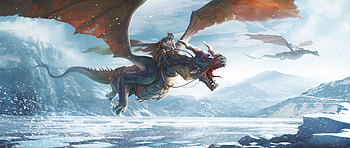 DRAGON RIDER, fantasy, dragon HD wallpaper