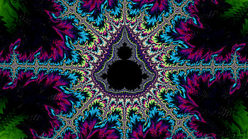 Trippy Psychedelic Fractal, trippy, psychedelic, trance, black, dark, Abstract, fractal, abstract black HD wallpaper