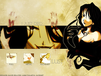 FMA Lust, fma, sin, woman, lust HD wallpaper