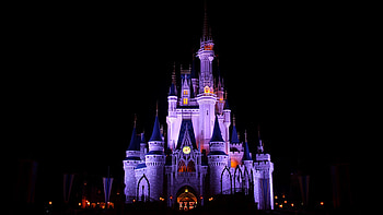 Castle, Disney HD wallpaper