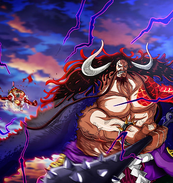 Yonko Kaido, Endeavor clash, Epic battle, One Piece chapter HD phone wallpaper