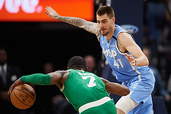 Jaylen Brown, Juancho Hernangomez HD wallpaper