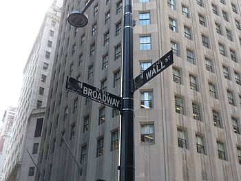 Wall Street, Broadway HD wallpaper