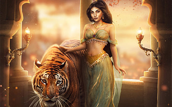 Jasmine, jasmine, artwork, artist, digital-art, fantasy-girls, artstation HD wallpaper