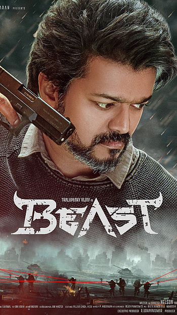 Vijay Beast, Thalapathy HD phone wallpaper