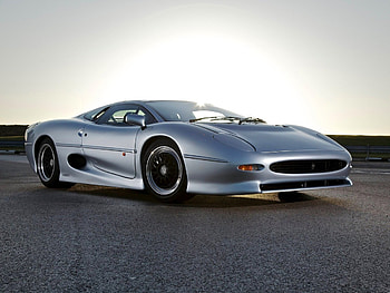 jaguar xj220, silver, british, sports, jaguar HD wallpaper