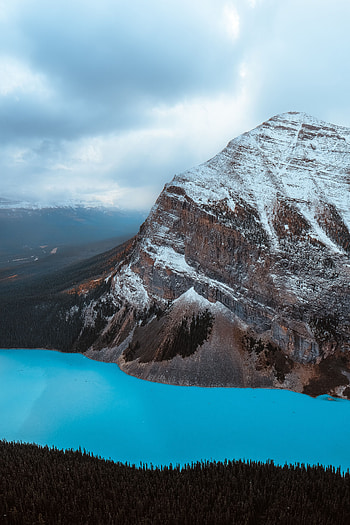 Landscape, Nature, Rivers, Mountain, Vertex, Top, Snow Covered, Snowbound HD phone wallpaper