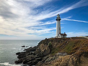 Nature, Sea, Building, Rocks, Coast, Lighthouse HD wallpaper