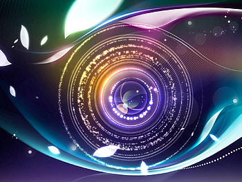 Abstract, Patterns, Shine, Light, Lines, Brilliance, Lens HD wallpaper