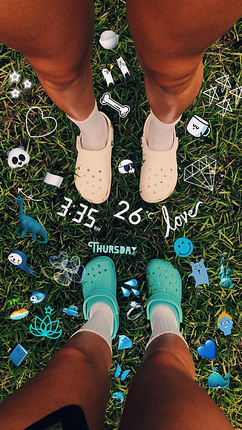 Luna's Crocs, Cute shoes, Pin-worthy style, Crocs collection HD phone wallpaper