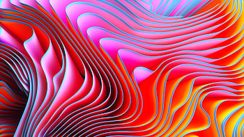 Pattern wavy, abstract, colorful texture HD wallpaper