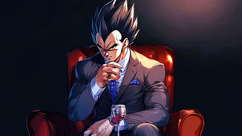 Goku Unconventional Elegance, goku, anime, artwork, artist, digital-art HD wallpaper