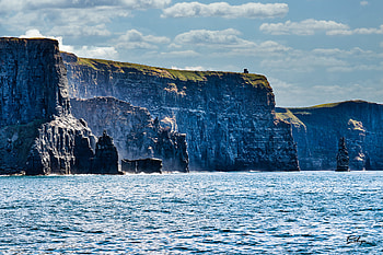 Nature, Sea, Rocks, Precipice, Break, Cliff HD wallpaper