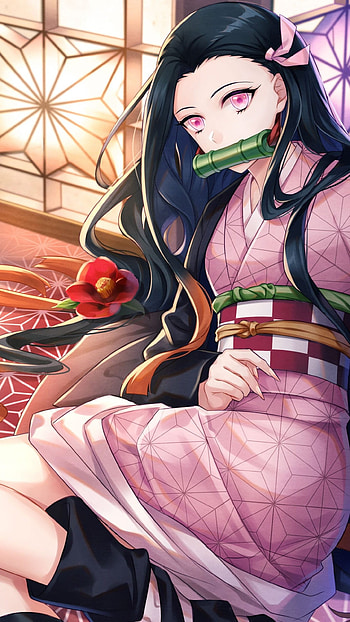 Nezuko, Ahegoi HD phone wallpaper