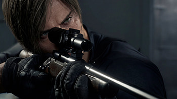 Resident Evil Requiem - Leon Kennedy capcom horror game, Leon S. Kennedy, Rifle HD wallpaper