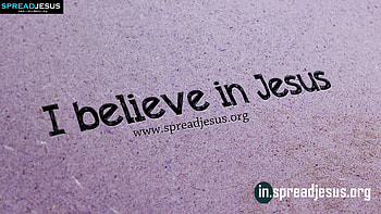 I believe in Jesus - HD wallpaper
