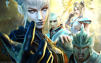 guild wars factions, necro, necromancer, warriors HD wallpaper