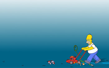 Homer Simpson, Iconic character, Classic animation, The Simpsons HD wallpaper