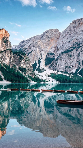 Boating, Lake, 4 k HD phone wallpaper