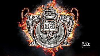 Trophies, FC Porto HD wallpaper