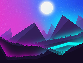 Landscape Scenery Minimalist , landscape, artist, artwork, digital-art, minimalism, minimalist HD wallpaper