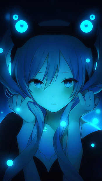Hatsune Miku, Anime, Vocaloid HD phone wallpaper