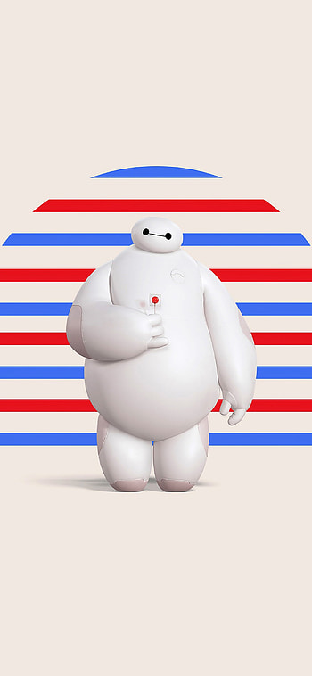 Big Hero 6, Baymax illustration, Disney art HD phone wallpaper