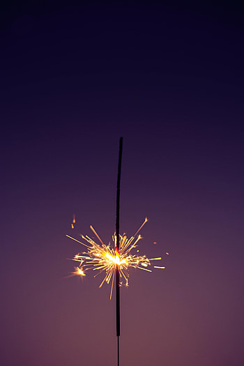 Sparks, Miscellanea, Miscellaneous, Glow, Sparkler HD phone wallpaper
