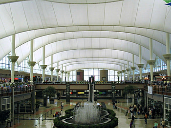 Denver International Airport, Tensile roof, Denver airport, Architecture HD wallpaper