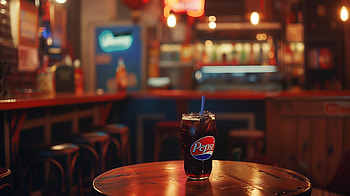 Pepsi-Themed Vintage Diner, Pepsi, drink, bar, soda HD wallpaper