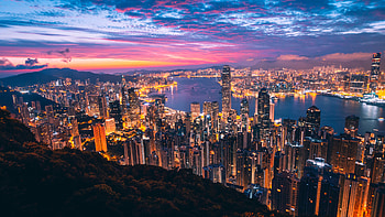 skyline beauty, Breathtaking cityscapes, High-definition urban views, Modern city architecture HD wallpaper