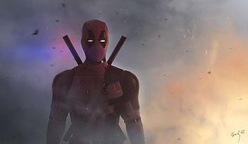 Deadpool Digital Artwork, deadpool, superheroes, artwork, behance, artist HD wallpaper