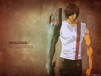 bleach anime sado yasutora, bleach, yasutora, sado, anime HD wallpaper