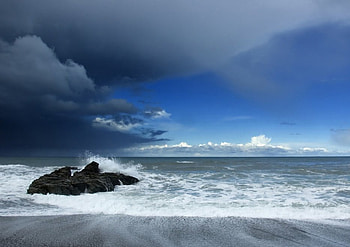 cambria, landscape, nature, calm, beach HD wallpaper