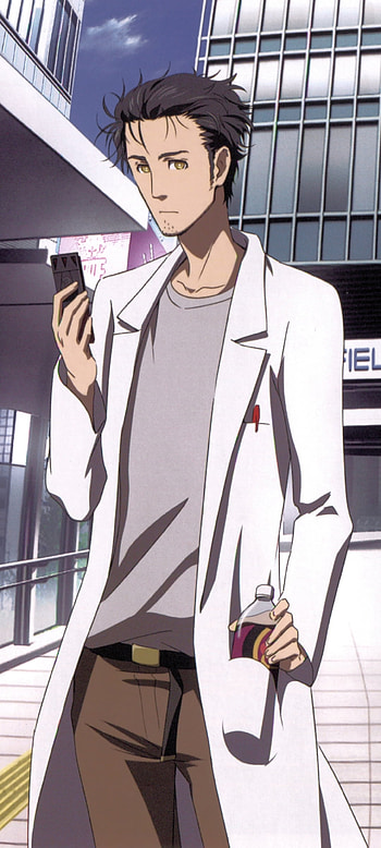 Time-Tinkering Okabe — Steins;Gate , Rintaro Okabe, Anime, Steins;Gate HD phone wallpaper