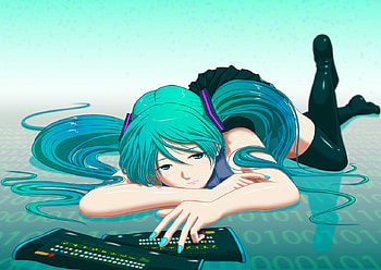 Hatsune Miku, vocaloid, anime, vocaloid miku HD wallpaper