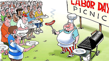 Labor Day, holiday, picnic, jobs HD wallpaper