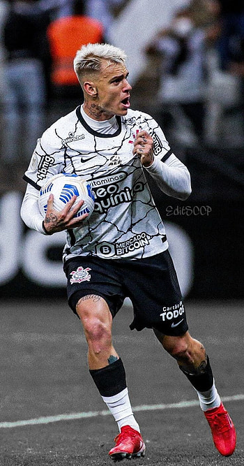Roger Guedes, uniforme, bola, Corinthians HD phone wallpaper