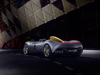 Ferrari Monza SP1 2018 Rear, ferrari-monza-sp1, ferrari, cars, 2018-cars HD wallpaper