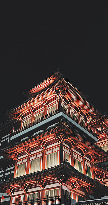 Architecture, Building, Minimalism, Facade, Singapore, Chinatown HD phone wallpaper
