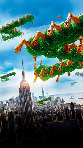 Pixels (2022) movie HD phone wallpaper