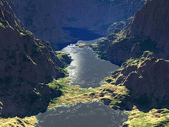 Sunrise canyon, nature, canyons HD wallpaper