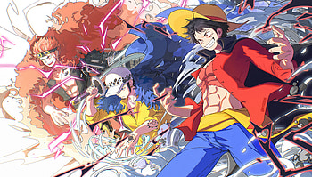 One Piece Legends Unite: Luffy, Law & Kid Anime, Trafalgar Law, Eustass Kid, Monkey D. Luffy, Anime, One Piece HD wallpaper