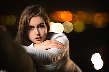 Girl Portrait Deep Effect, girls, model, portrait HD wallpaper