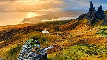 Scotland , Stunning landscapes, Majestic scenery, Natural beauty HD wallpaper