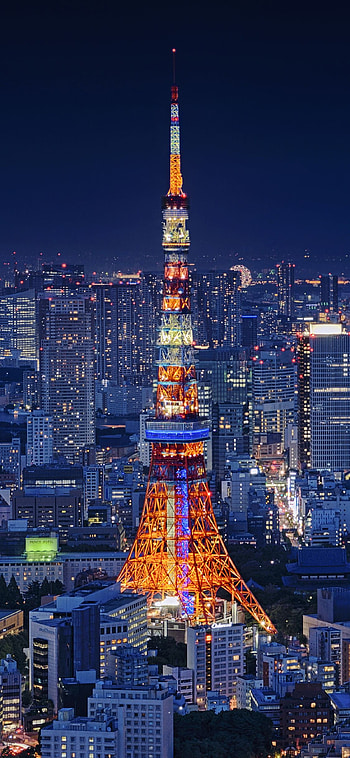 Tokyo morning, Sunrise city, Peaceful streets, Early light HD phone wallpaper
