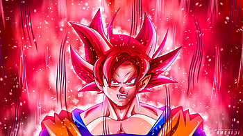 Goku Anime , goku, anime, artist, artwork, digital-art, deviantart HD wallpaper