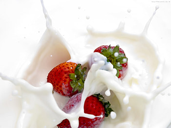 Fruits, Food, Strawberry, Berries HD wallpaper