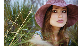Olivia Wilde, closeup, actress, brunette HD wallpaper